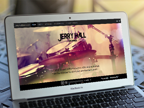 Jerry Hall drums - webové stránky amerického bubeníka Jerry Halla